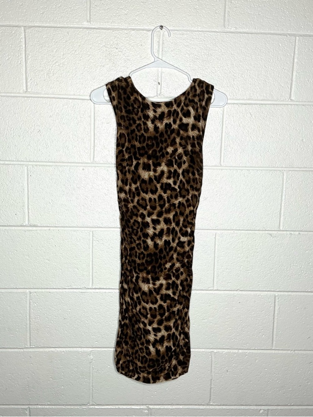 < International Concepts Cowl Neck Leopard Print Dress > - Picture 3 of 3